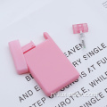 Roze kleur zak plastic parfum verstuiver bijvulbaar